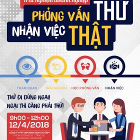 FPT Aptech bắt tay FIS lần đầu tiên tổ chức “Trải nghiệm doanh nghiệp – Phỏng vấn thử, nhận việc thật” cho sinh viên