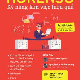 “Bí kíp” làm việc hiệu quả trong workshop “Horenso”