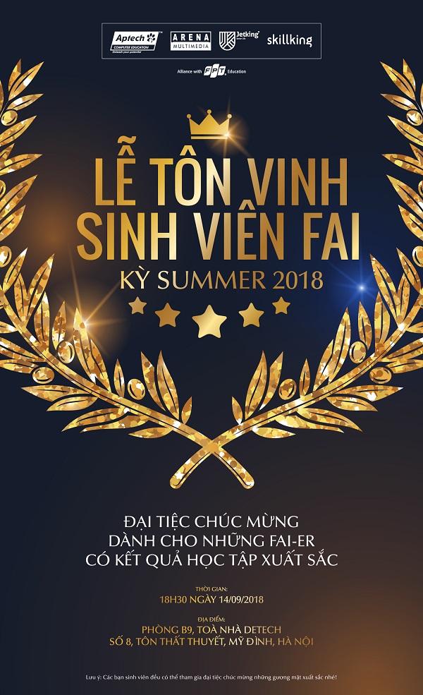 FPT-APTECH-Le-ton-vinh-sinh-vien-FAI-ky-summer-2018