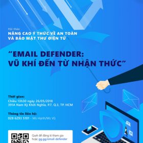 Email Defender “Vũ khí đến từ nhận thức”