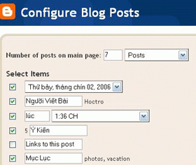 Beta Blogger – Phần V: Cách phân loại bài viết