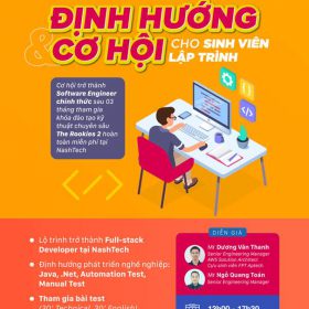 Giờ học doanh nghiệp: “Định Hướng & Cơ Hội Cho Sinh Viên Lập Trình”