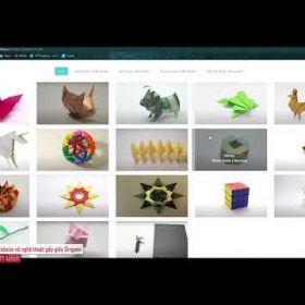 OrigaME – Website về nghệ thuật gấp giấy Origami – Đồ án HK 1 – Sinh viên FPT Aptech