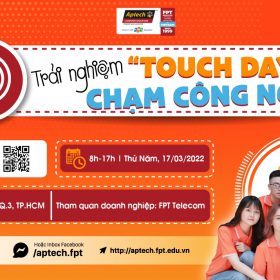 “Touch Day Chạm Công Nghệ” – Sự kiện thổi bùng sức nóng Sài Gòn tại FPT Aptech