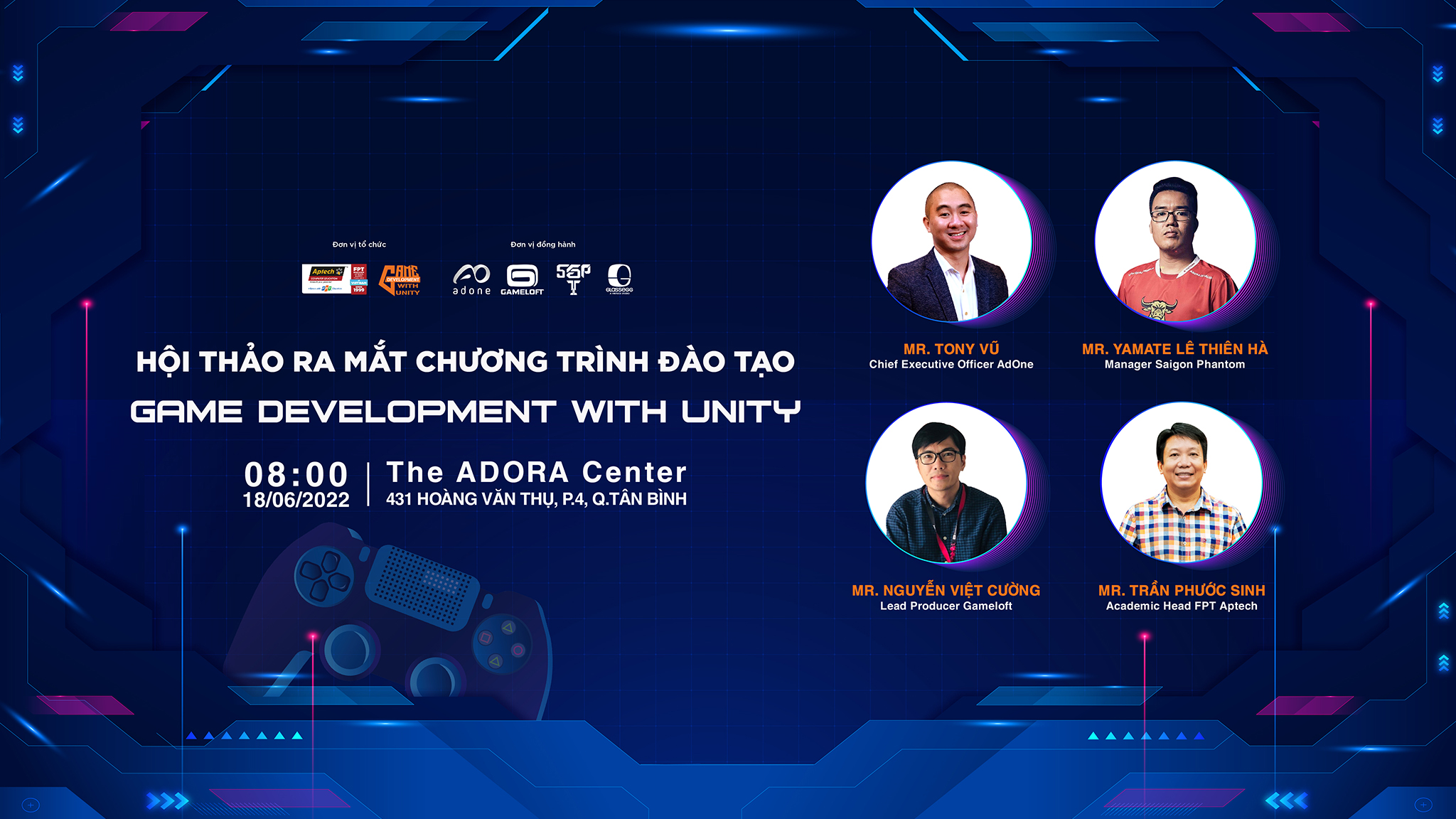 Hội thảo ra mắt Chương trình đào tạo Game Development with Unity.