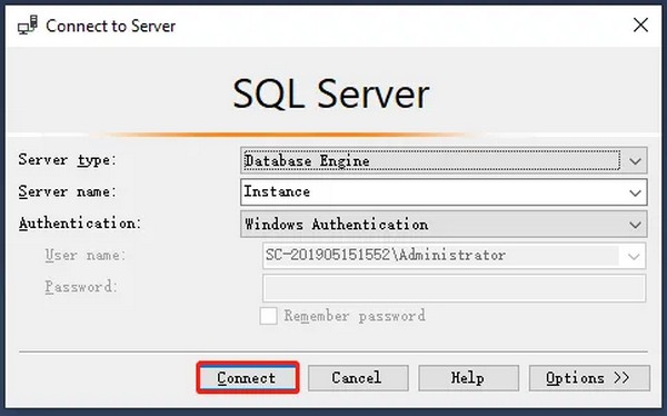 Kết nối đến SQL 
