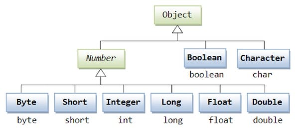 Các dữ liệu Java nguyên thủy được dùng rất phổ biến trong các lập trình