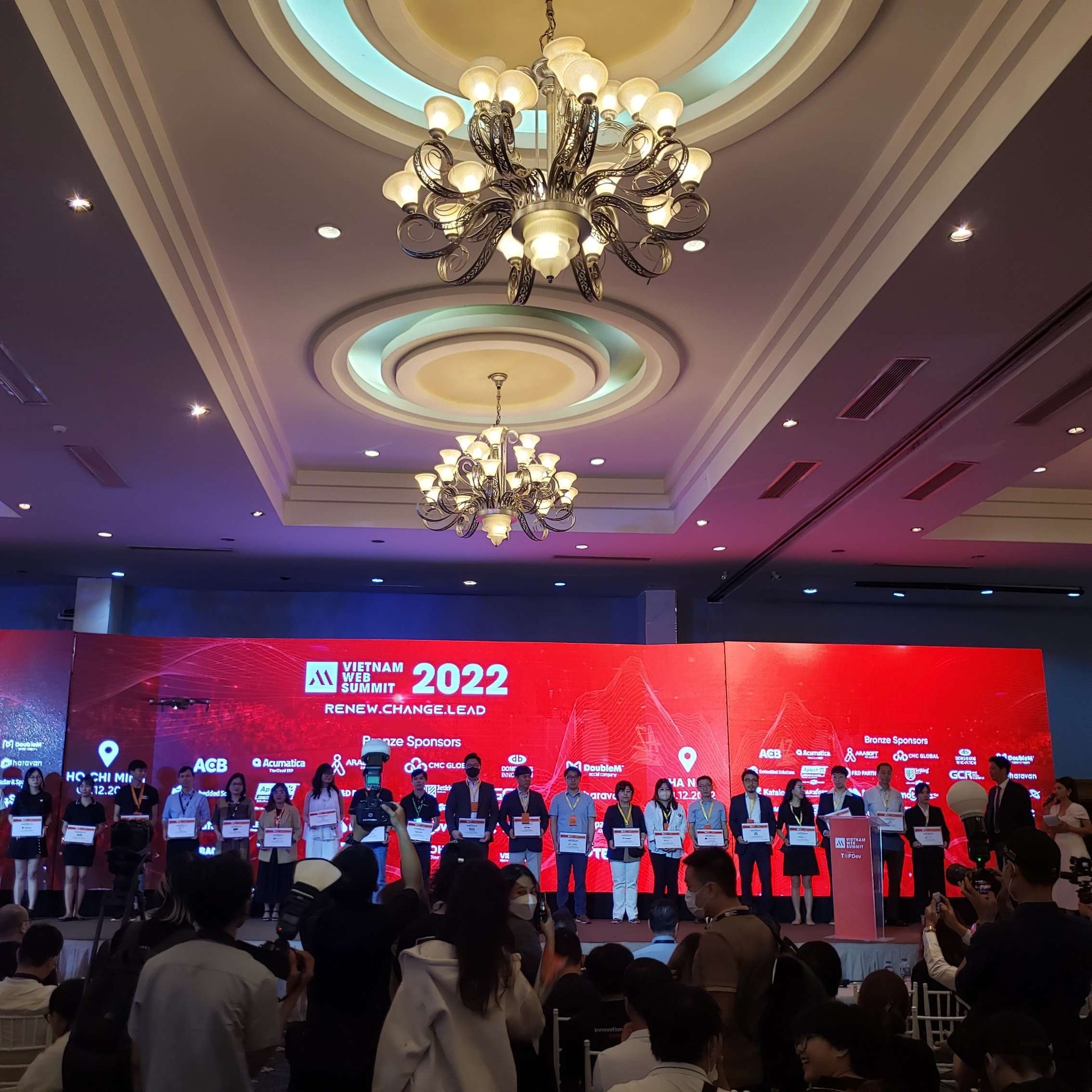 Khai mạc sự kiện công nghệ VietNam Web Summit 2022 tại Tp.HCM