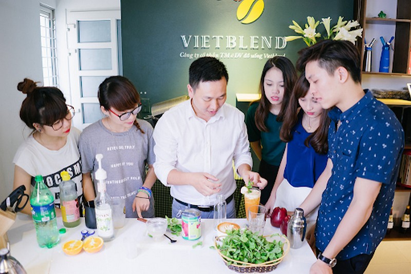 Vietblend - địa chỉ đào tạo pha chế chất lượng tại Hà Nội