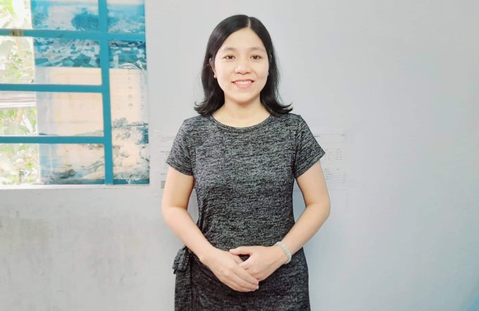 Chị Huỳnh Thị Trúc Hương - nữ kế toán chuyển nghề Business Analyst sau khóa học online tại FUNiX. Ảnh: Nhân vật cung cấp