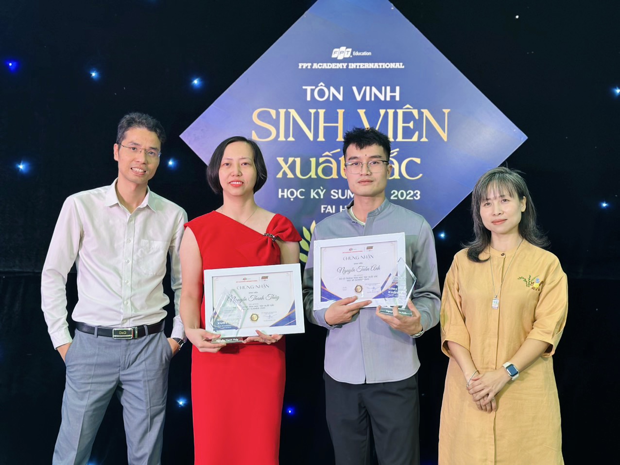 SVXS Nguyễn Thanh Thuỷ và Nguyễn Tuấn Anh