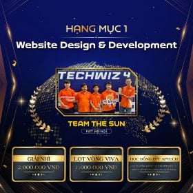 Team The Sun: “Giải thưởng Techwiz có được là do thực hiện theo một chiến thuật bài bản từ đầu”