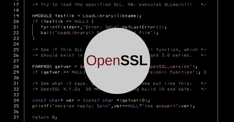 OpenSSL là thành phần của phần mềm này, đảm nhận triển khai mã nguồn mở 