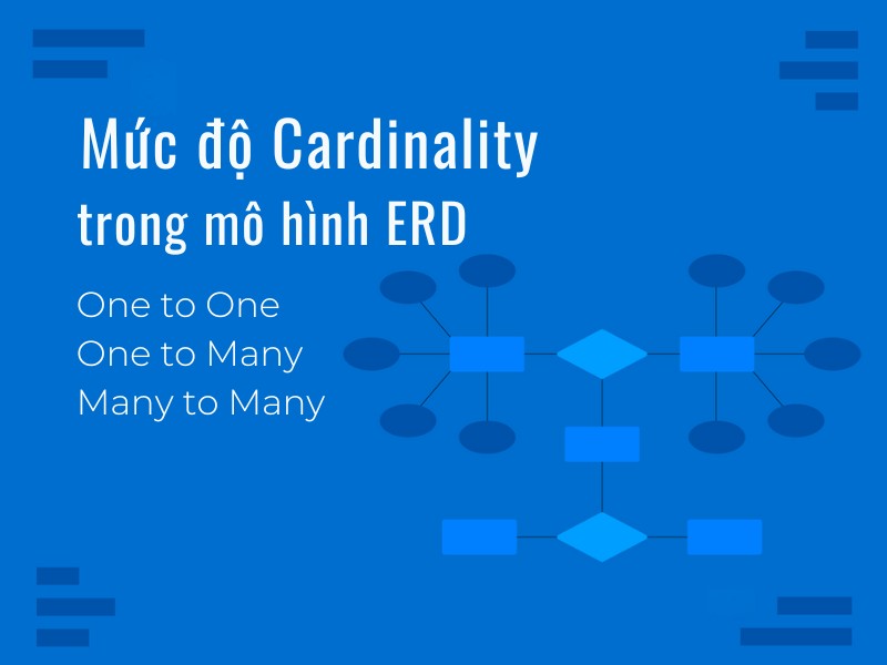 3 mức độ Cardinality trong mô hình ERD