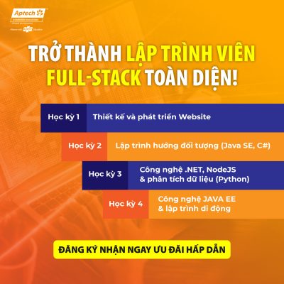 Khóa học lập trình Full - Stack tại FPT Aptech