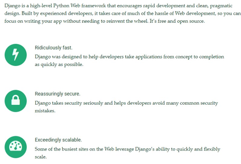 Web Framework này được phát triển bởi Django Software Foundation