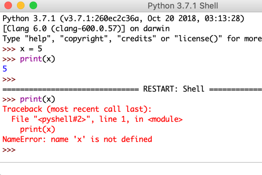 Điểm mạnh của phần mềm Python IDLE là sự tối giản, giao diện thân thiện với người dùng