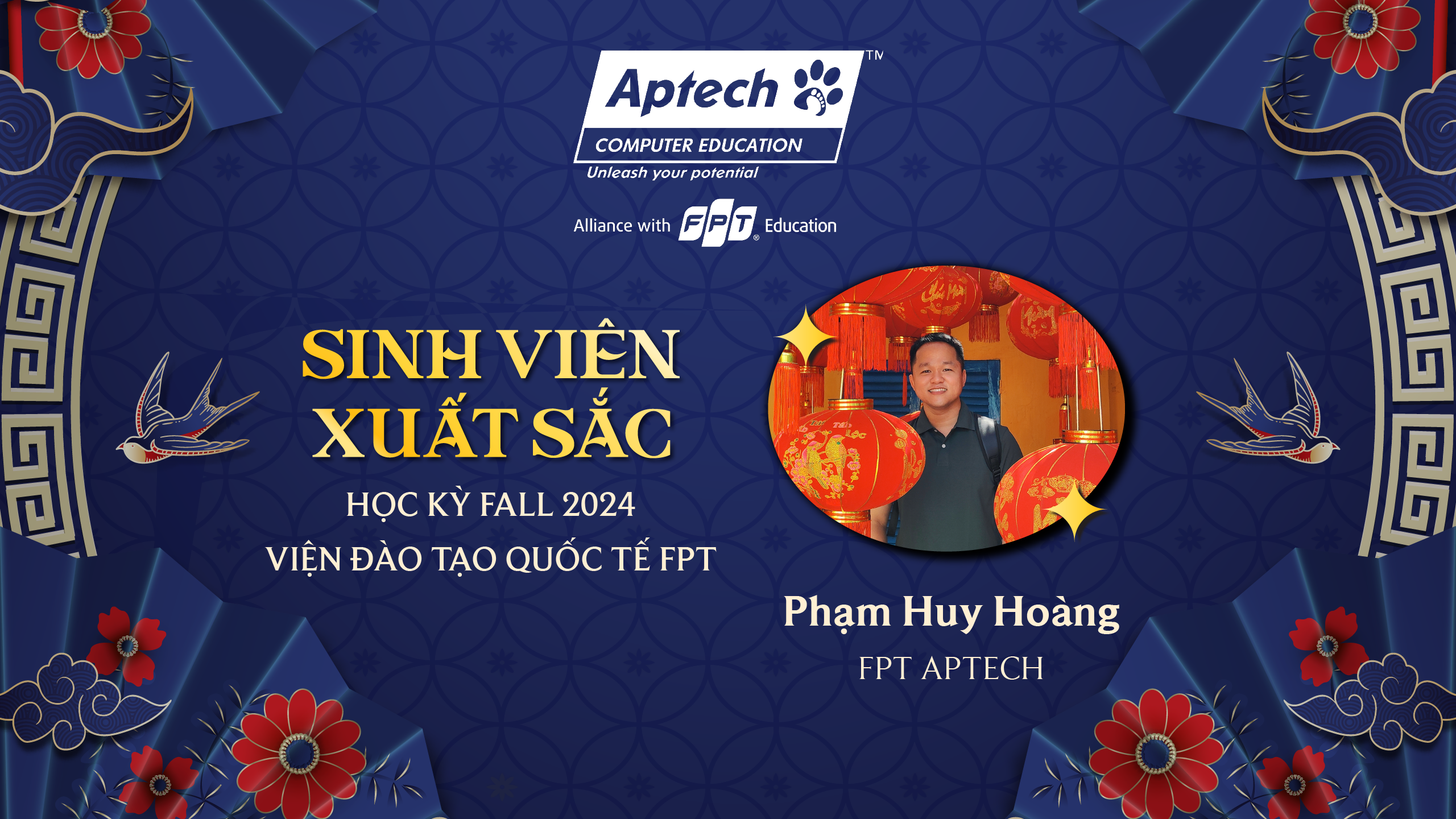 Sinh viên xuất sắc Học kỳ Fall 2024 tại FPT Aptech