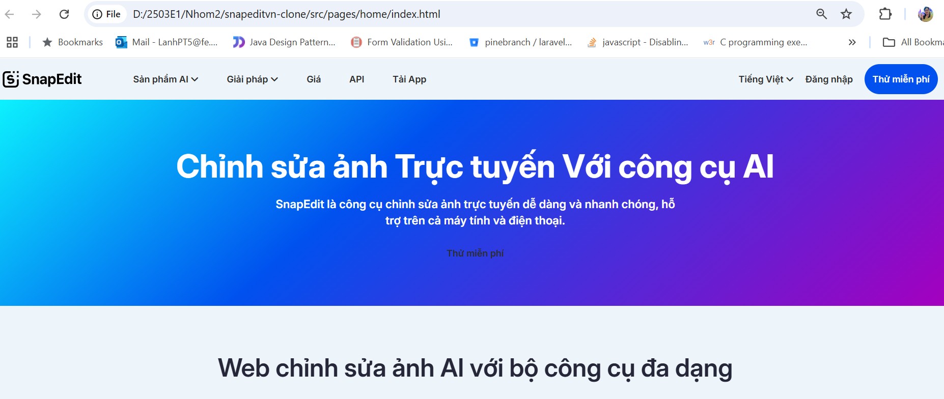 Trang chủ SnapEdit