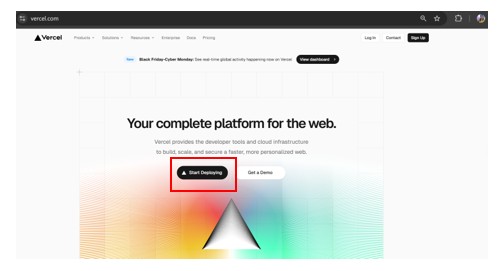 Triển khai ứng dụng Next.js lên Vercel