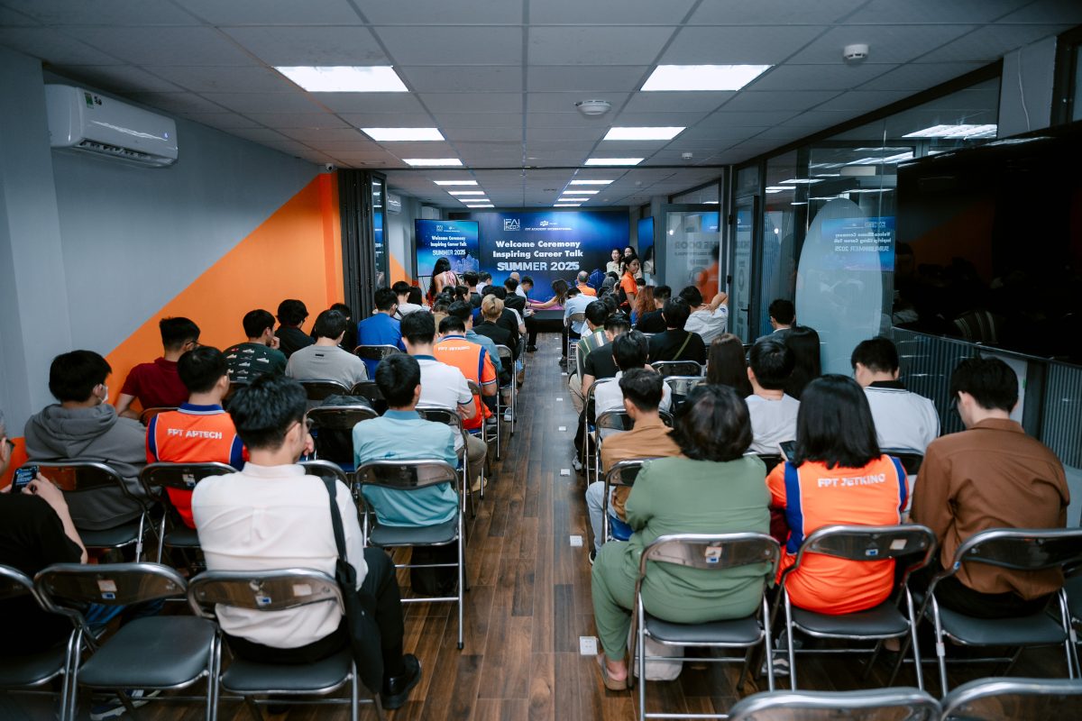 Sinh viên FPT Aptech tham dự khai giảng học kỳ Summer 2025 ngay trong lễ khai trương cơ sở mới