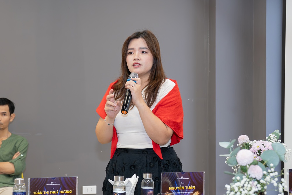 Chị Trần Hường – Trưởng ban CTSV Viện đào tạo quốc tế FPT