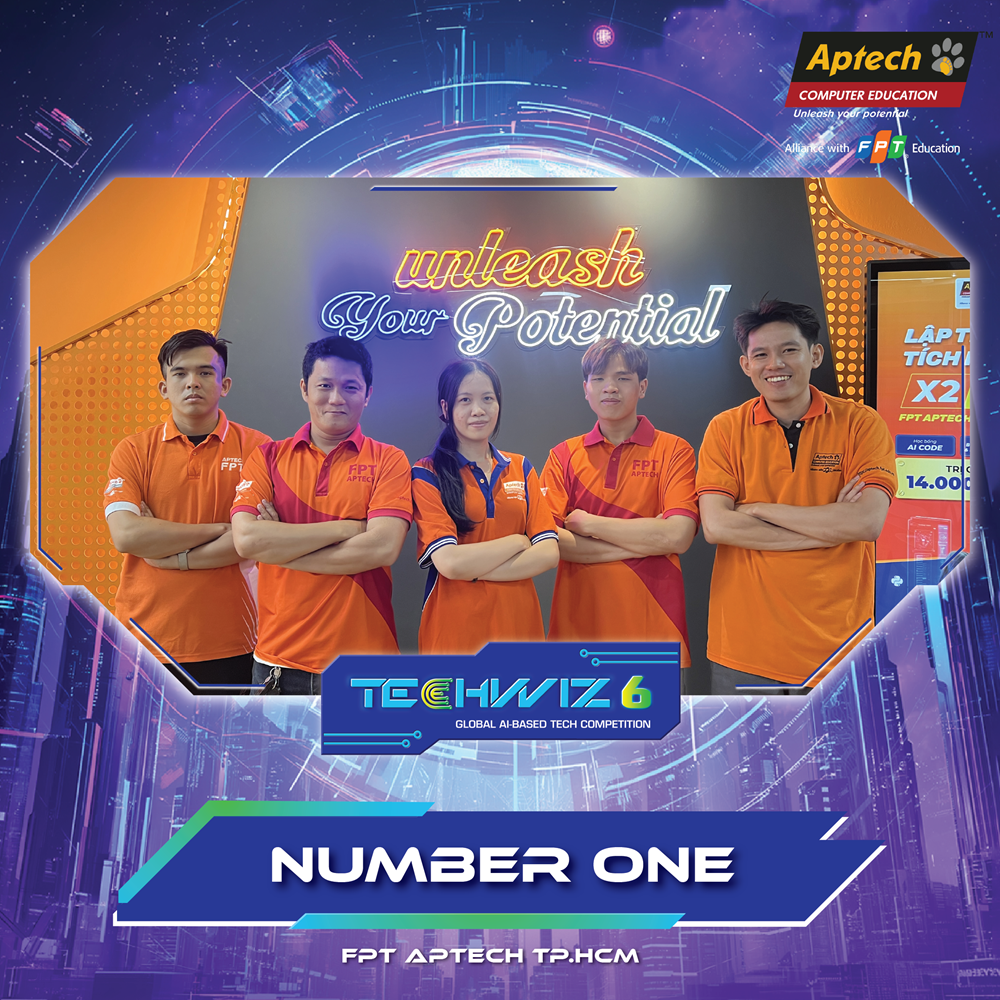 Đội thi Number One đến từ FPT Aptech TP.HCM