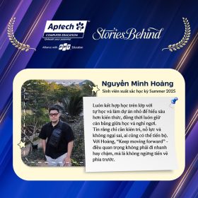 Nguyễn Minh Hoàng – Hành trình kiên trì chinh phục danh hiệu Sinh viên xuất sắc tại FPT Aptech