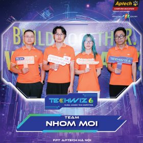 Hành trình bền bỉ của NHOM MOI kết trái tại Techwiz 6 với Giải Ba danh giá