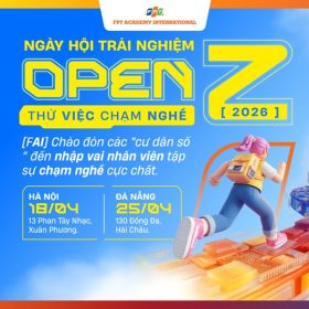 Open Z “Thử việc chạm nghề” – Hành trình trải nghiệm nghề nghiệp thực tế dành cho giới trẻ