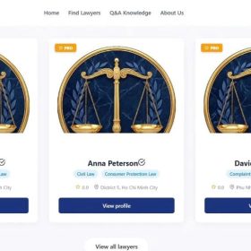 Đồ án eProject 1 tại FPT Aptech: Sinh viên phát triển nền tảng kết nối pháp lý trực tuyến LegalEase