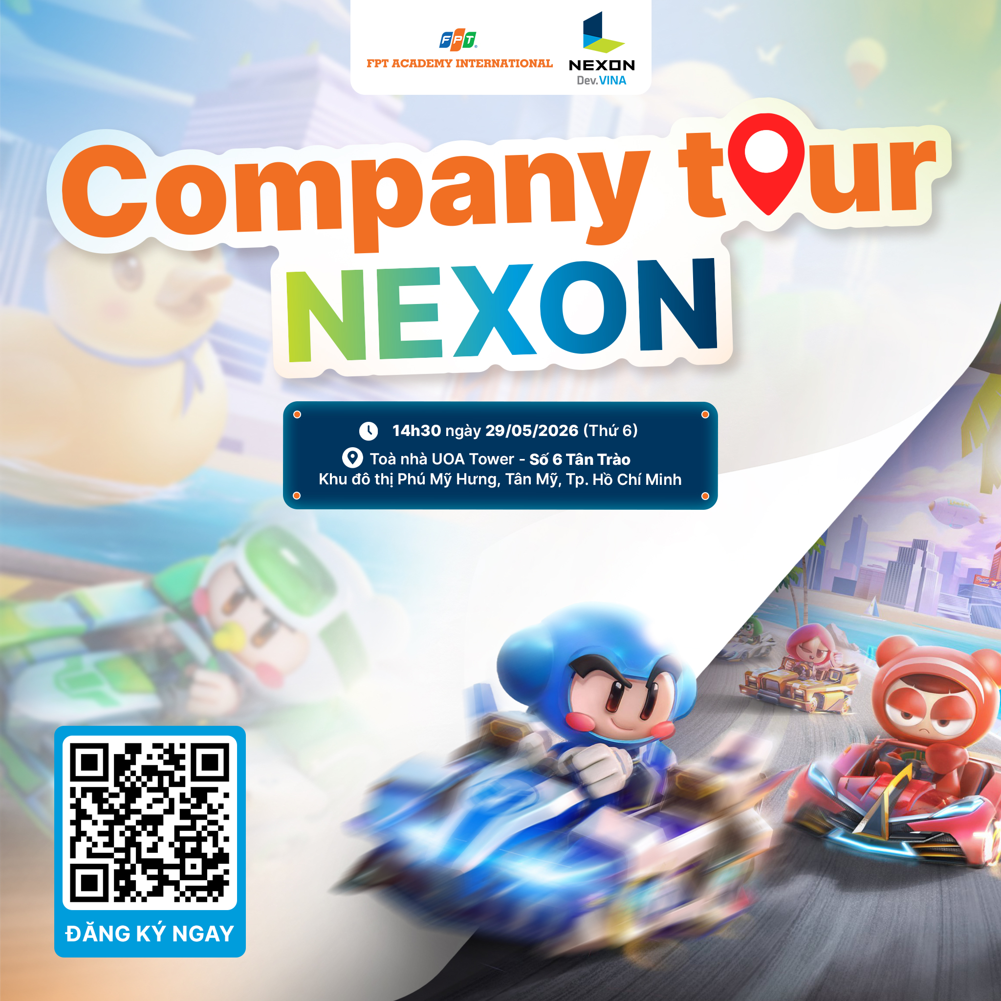 Company Tour Nexon – Khám phá môi trường lập trình dành cho sinh viên FPT Aptech