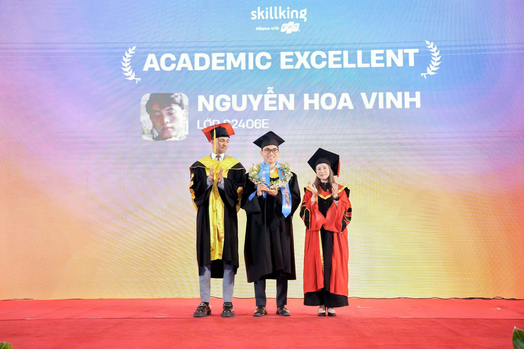 Sinh viên Nguyễn Hoa Vinh