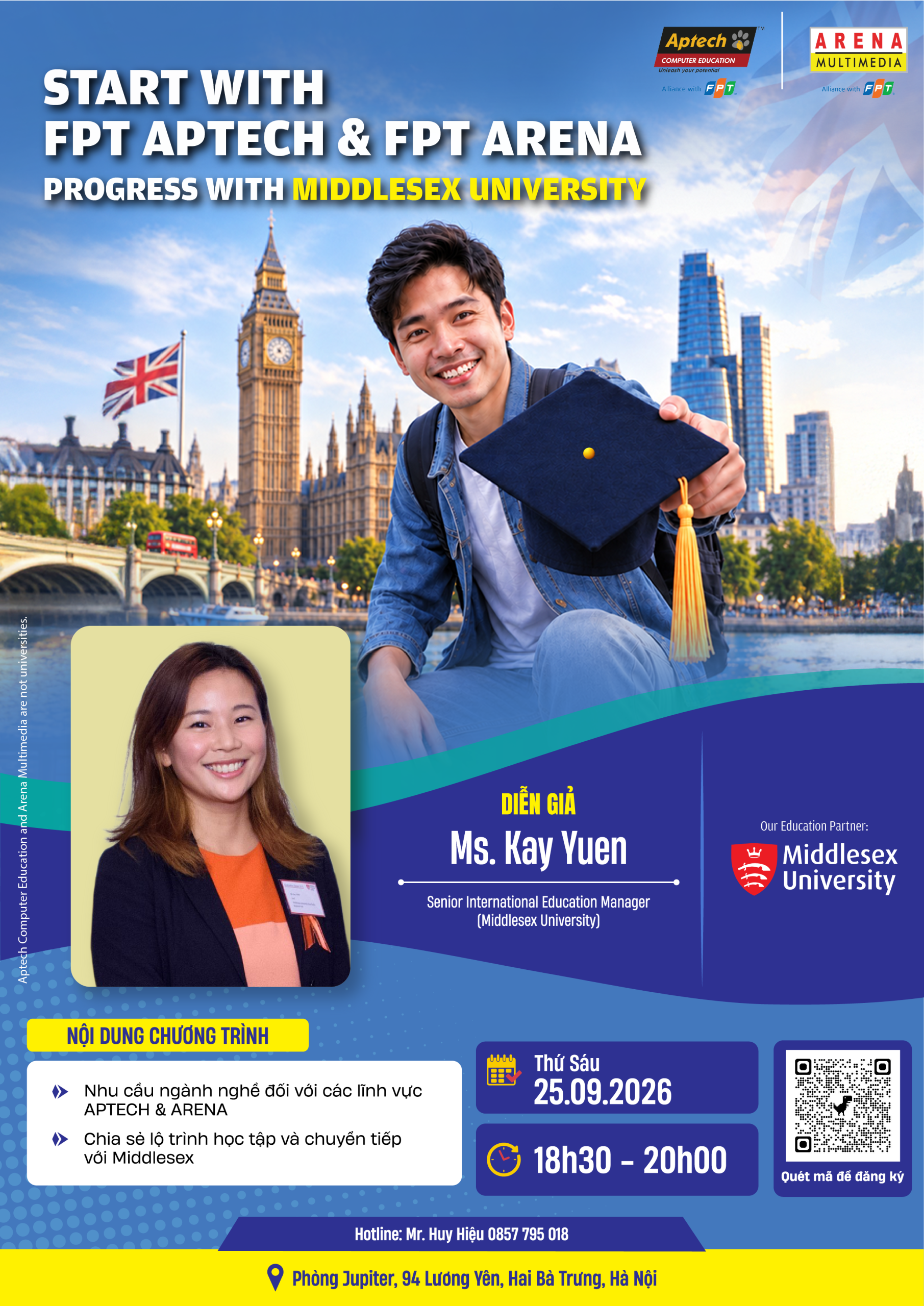 Progress with Middlesex University