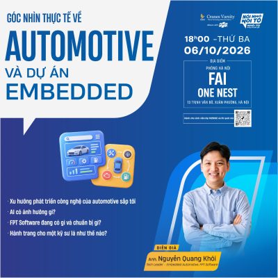 Poster Automotive và dự án Embedded